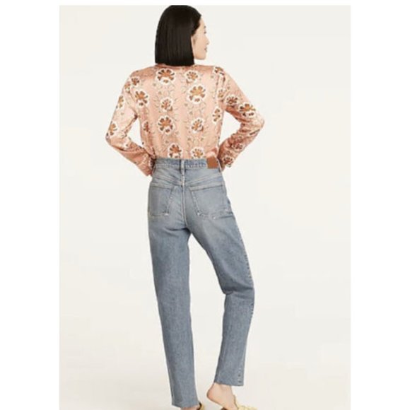 NEW Size 25T JCrew High Rise Full Length '90s Classic Straight Leg Jean - Picture 1 of 7